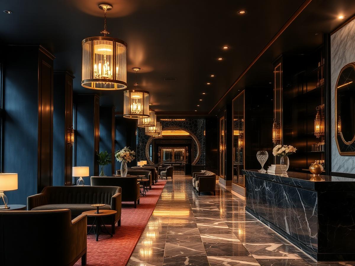 Boutique Hotel Interior — Hospitality interior design project
